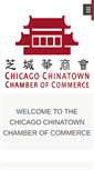 Mobile Screenshot of chicagochinatown.org